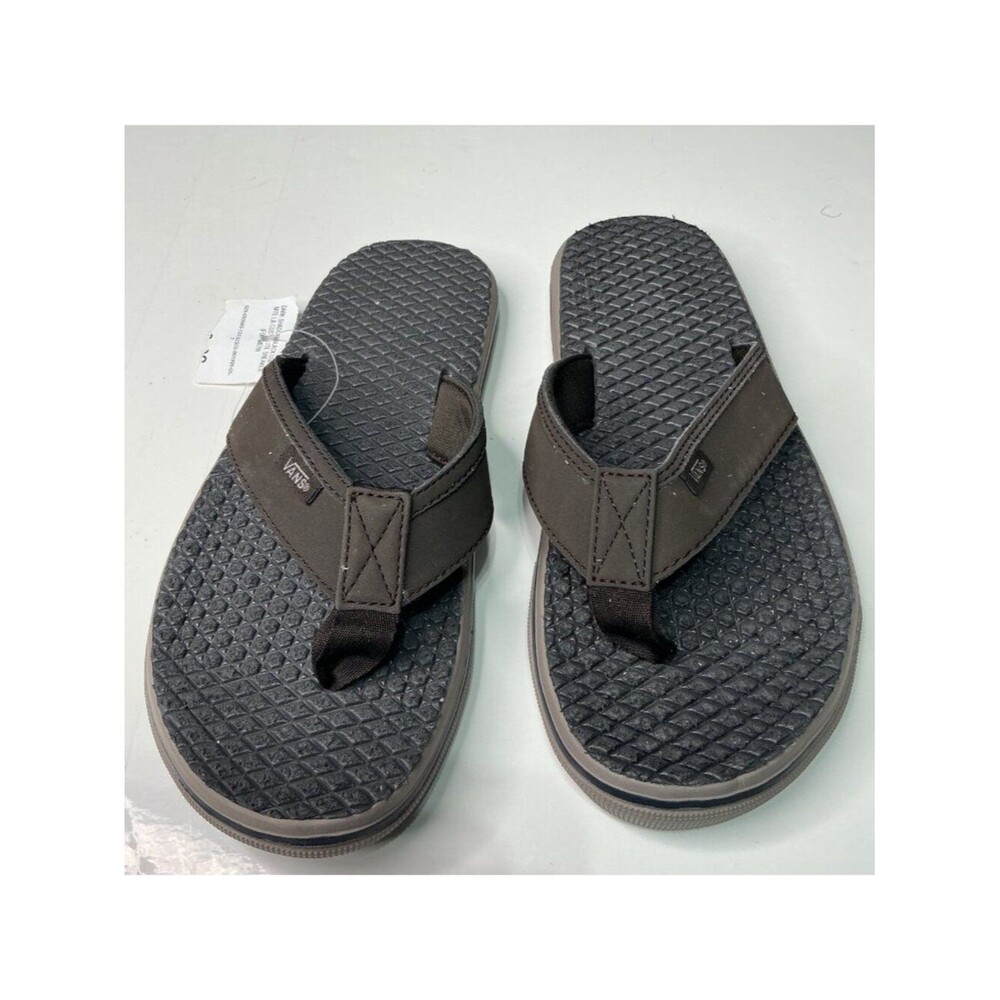 Vans MTE La Costa Lite Men's Size 7 Flip-Flops Dark Shadow/Black Coffee